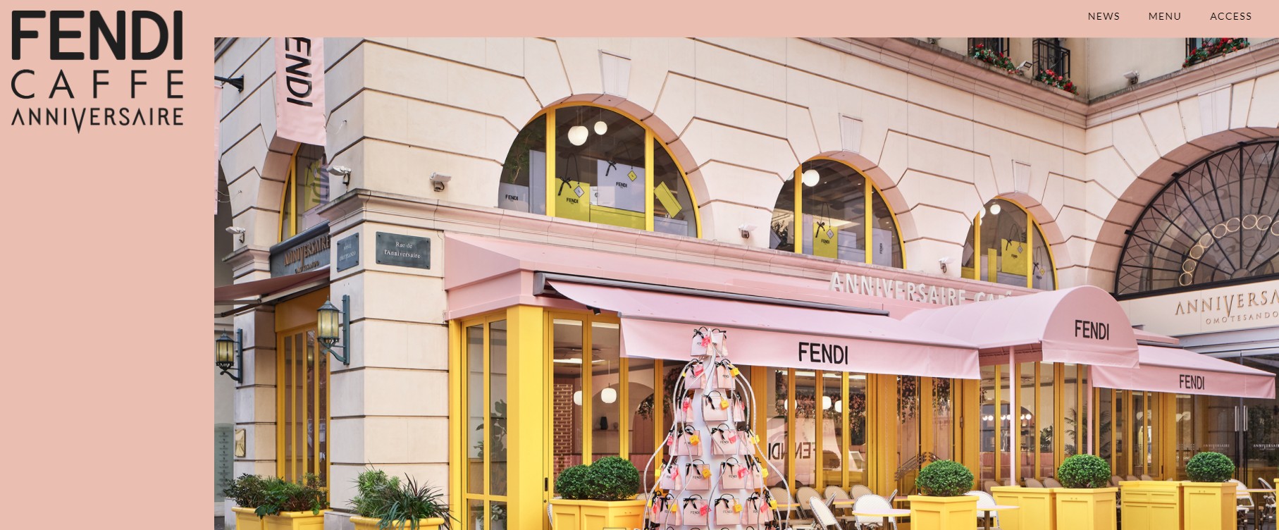 Fendi Cafe アニヴェルセル表参道 株式会社アイデアル